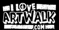 Learn more about the Jacksonville Art Walk I Love Artwalk logo